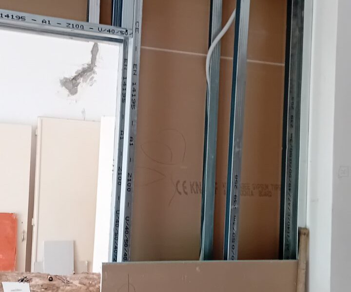 Τοποθέτηση Γυψοσανίδων